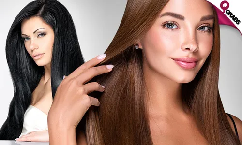 Hair Straightening Protein Treatment + Trimming!